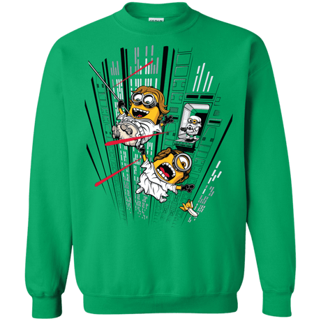 Sweatshirts Irish Green / Small Despicable Escape Crewneck Sweatshirt