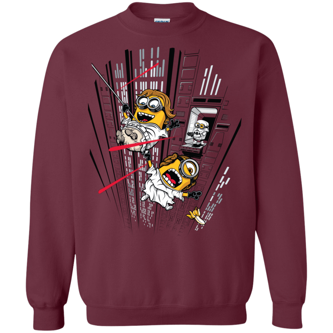 Sweatshirts Maroon / Small Despicable Escape Crewneck Sweatshirt