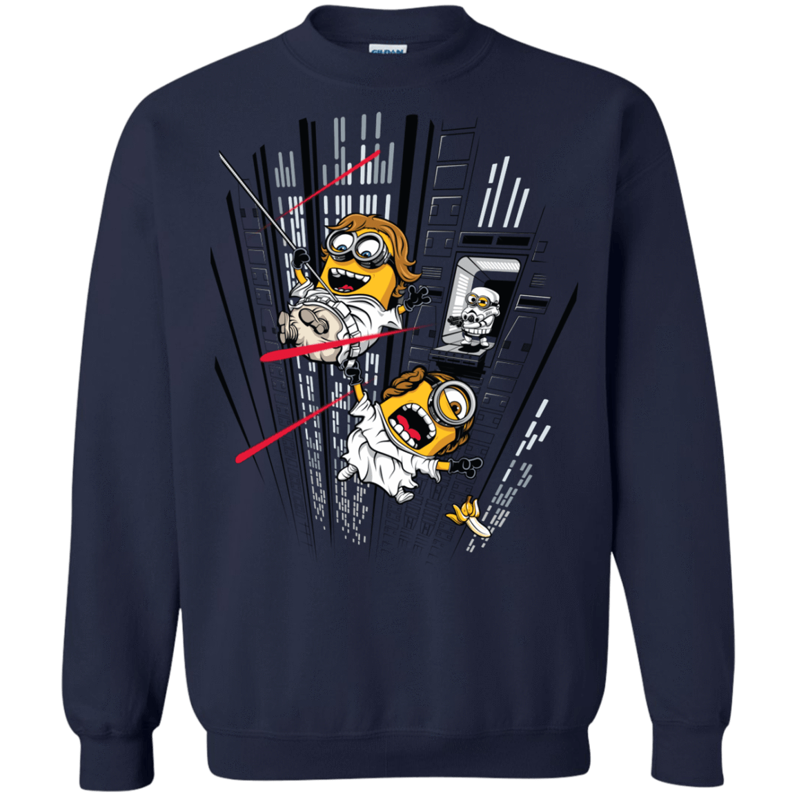 Sweatshirts Navy / Small Despicable Escape Crewneck Sweatshirt