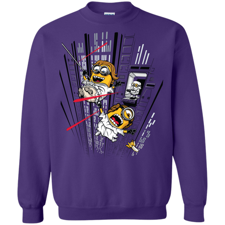 Sweatshirts Purple / Small Despicable Escape Crewneck Sweatshirt