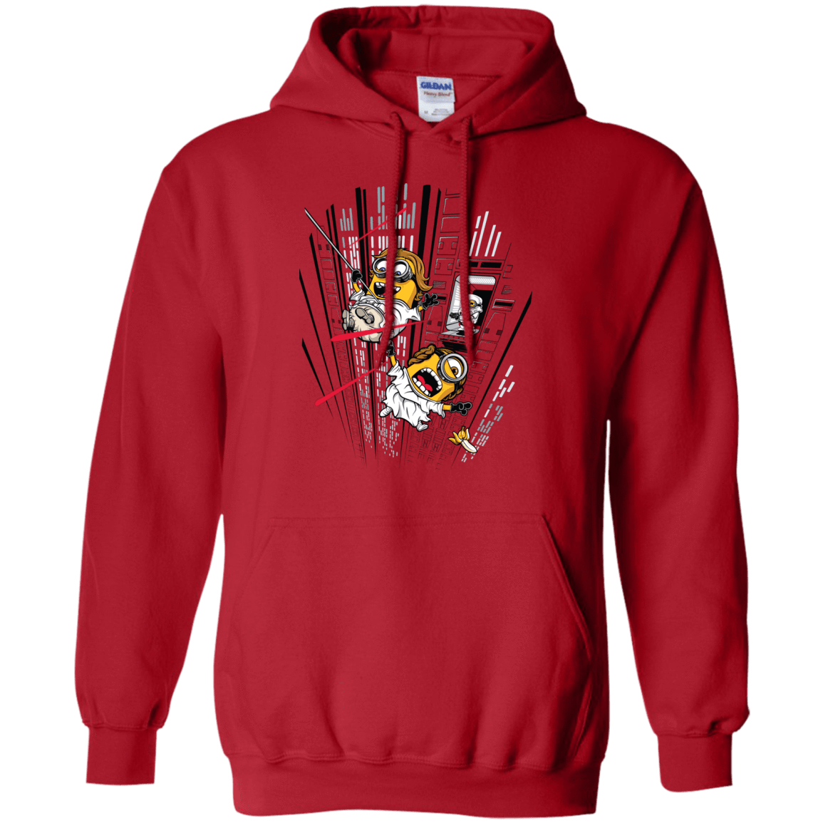 Sweatshirts Red / Small Despicable Escape Pullover Hoodie