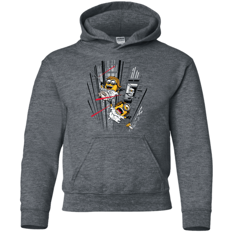Sweatshirts Dark Heather / YS Despicable Escape Youth Hoodie