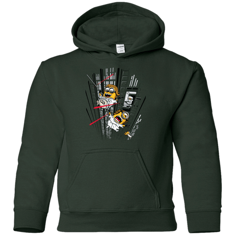 Sweatshirts Forest Green / YS Despicable Escape Youth Hoodie
