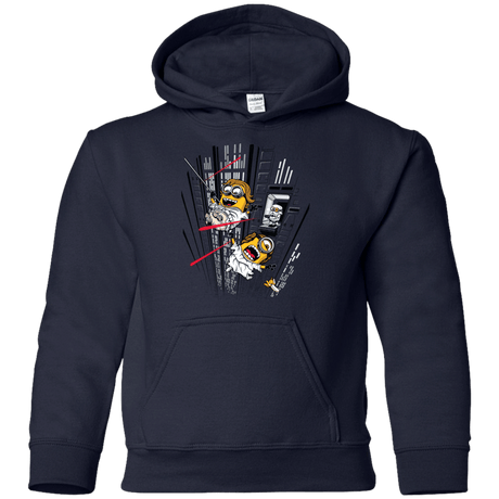 Sweatshirts Navy / YS Despicable Escape Youth Hoodie