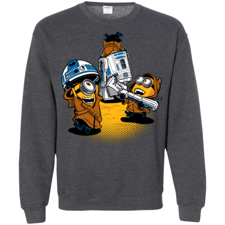 Sweatshirts Dark Heather / Small Despicable Jawas Crewneck Sweatshirt