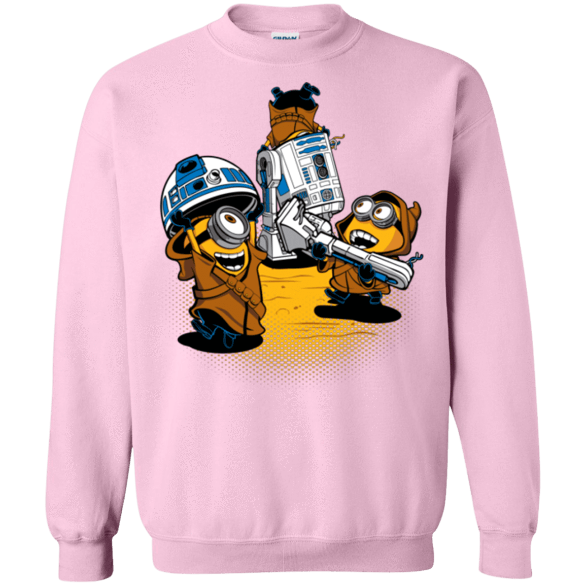 Sweatshirts Light Pink / Small Despicable Jawas Crewneck Sweatshirt