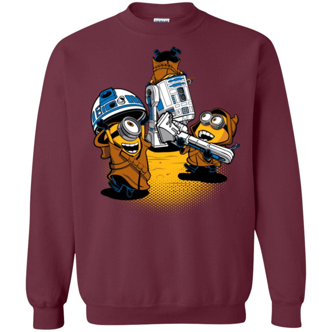 Sweatshirts Maroon / Small Despicable Jawas Crewneck Sweatshirt