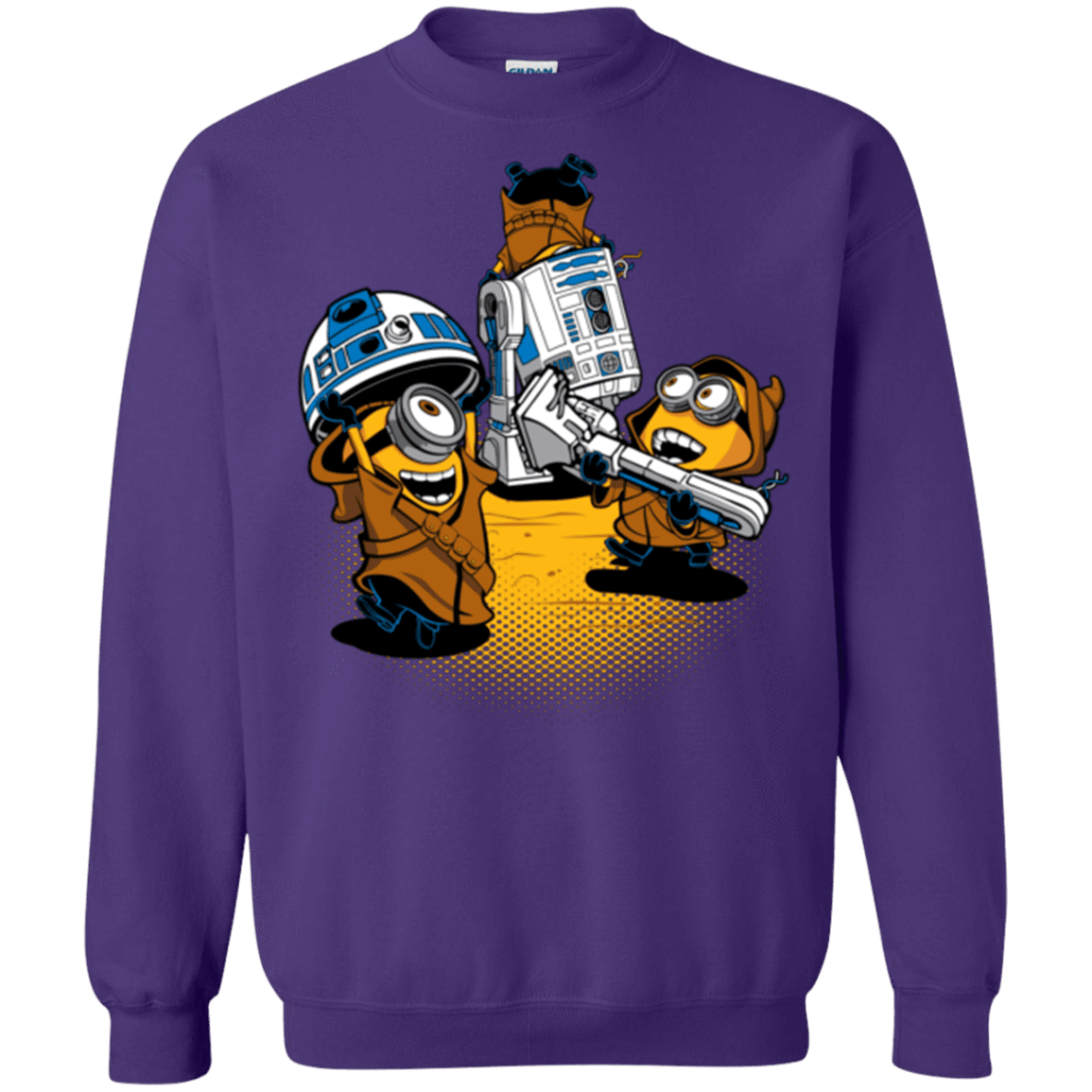 Sweatshirts Purple / Small Despicable Jawas Crewneck Sweatshirt