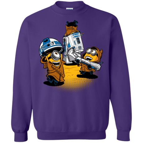 Sweatshirts Purple / Small Despicable Jawas Crewneck Sweatshirt