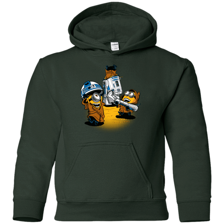 Sweatshirts Forest Green / YS Despicable Jawas Youth Hoodie