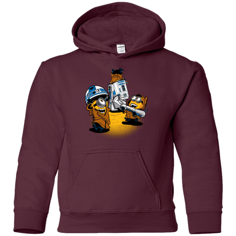 Sweatshirts Maroon / YS Despicable Jawas Youth Hoodie