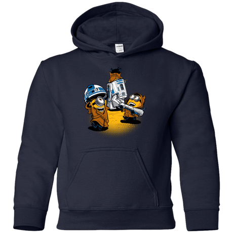 Sweatshirts Navy / YS Despicable Jawas Youth Hoodie