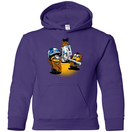 Sweatshirts Purple / YS Despicable Jawas Youth Hoodie