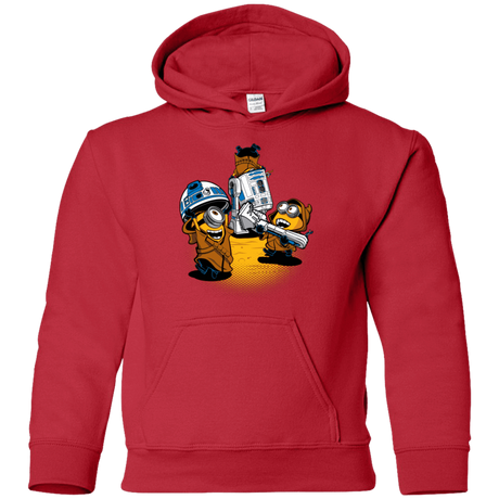 Sweatshirts Red / YS Despicable Jawas Youth Hoodie