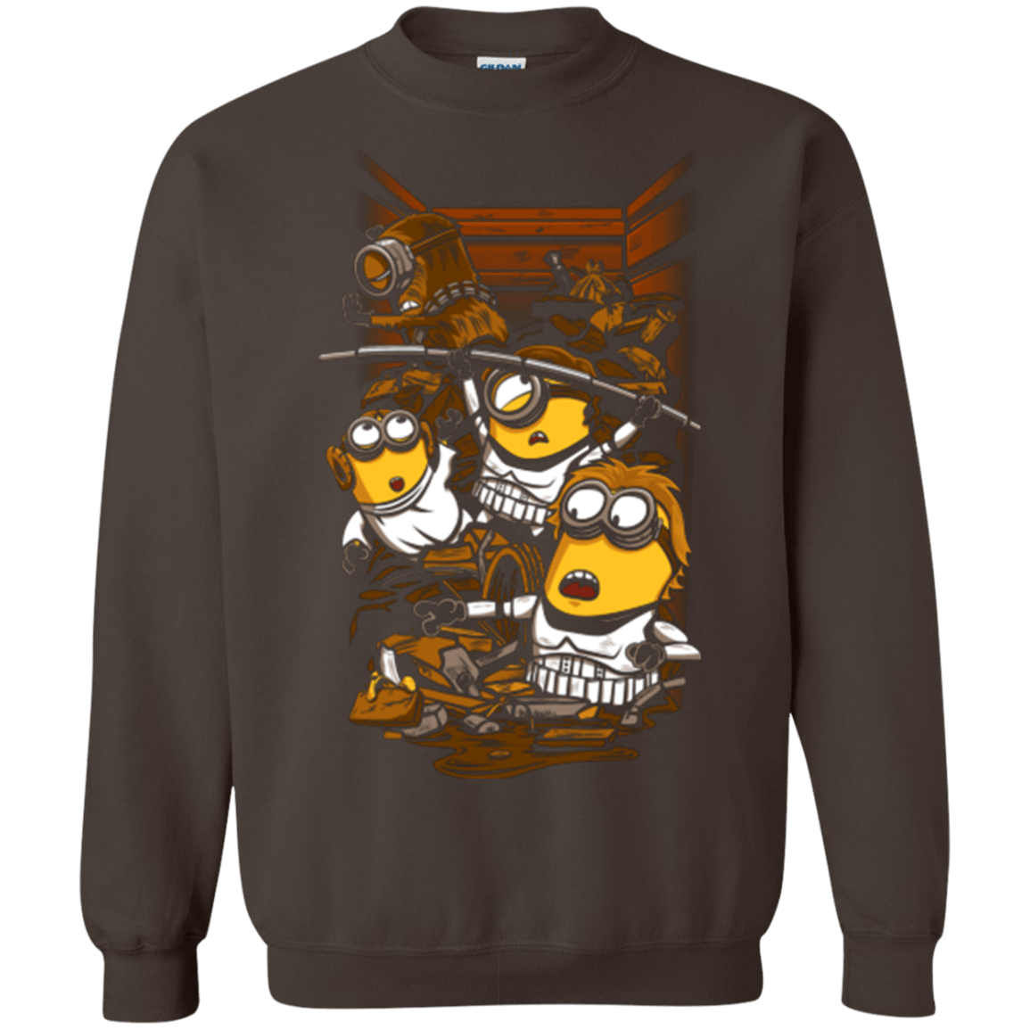 Sweatshirts Dark Chocolate / Small Despicable Rebels Crewneck Sweatshirt