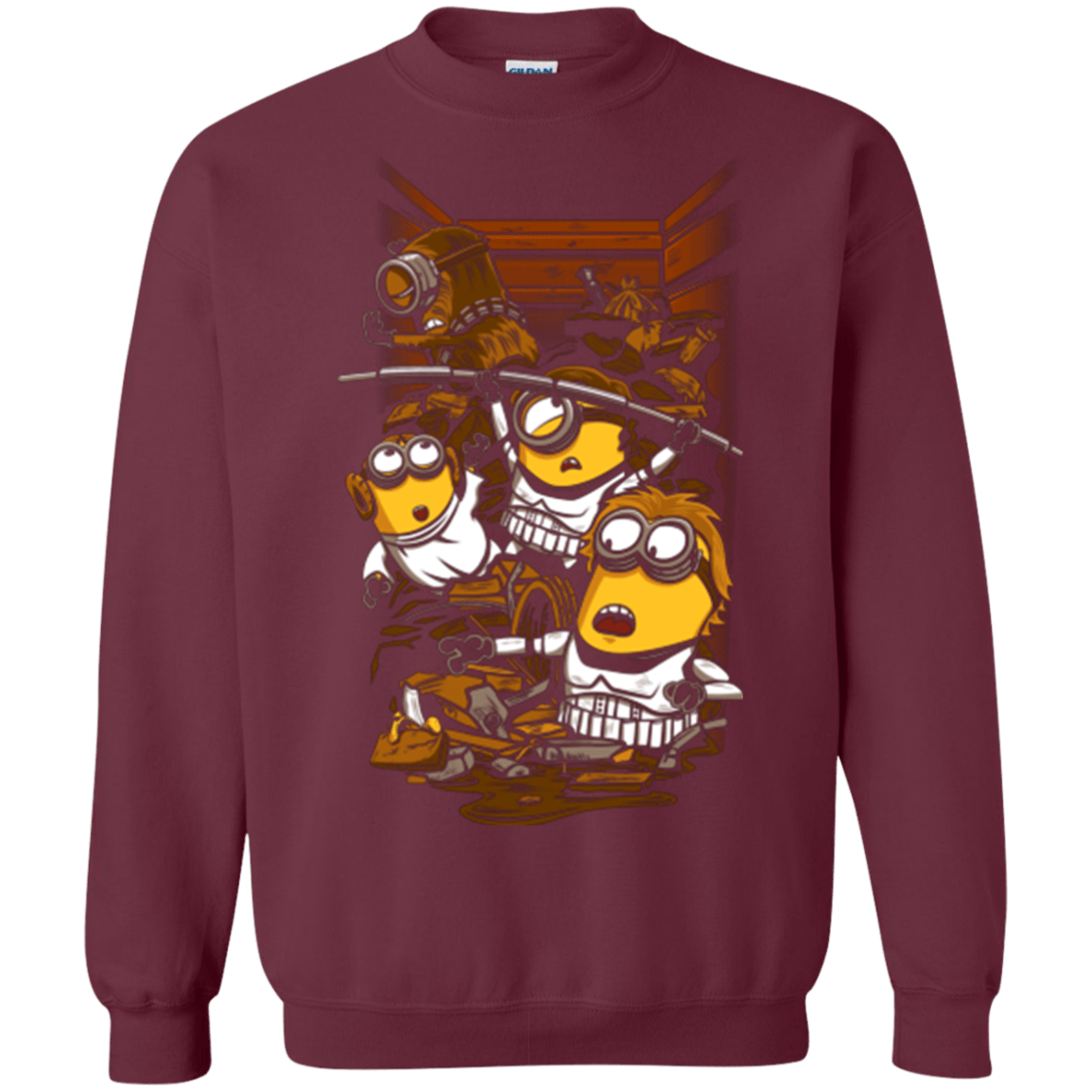 Sweatshirts Maroon / Small Despicable Rebels Crewneck Sweatshirt