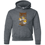 Sweatshirts Dark Heather / YS Despicable Rebels Youth Hoodie