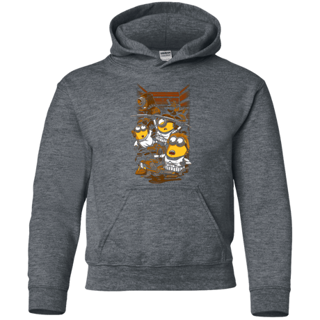 Sweatshirts Dark Heather / YS Despicable Rebels Youth Hoodie