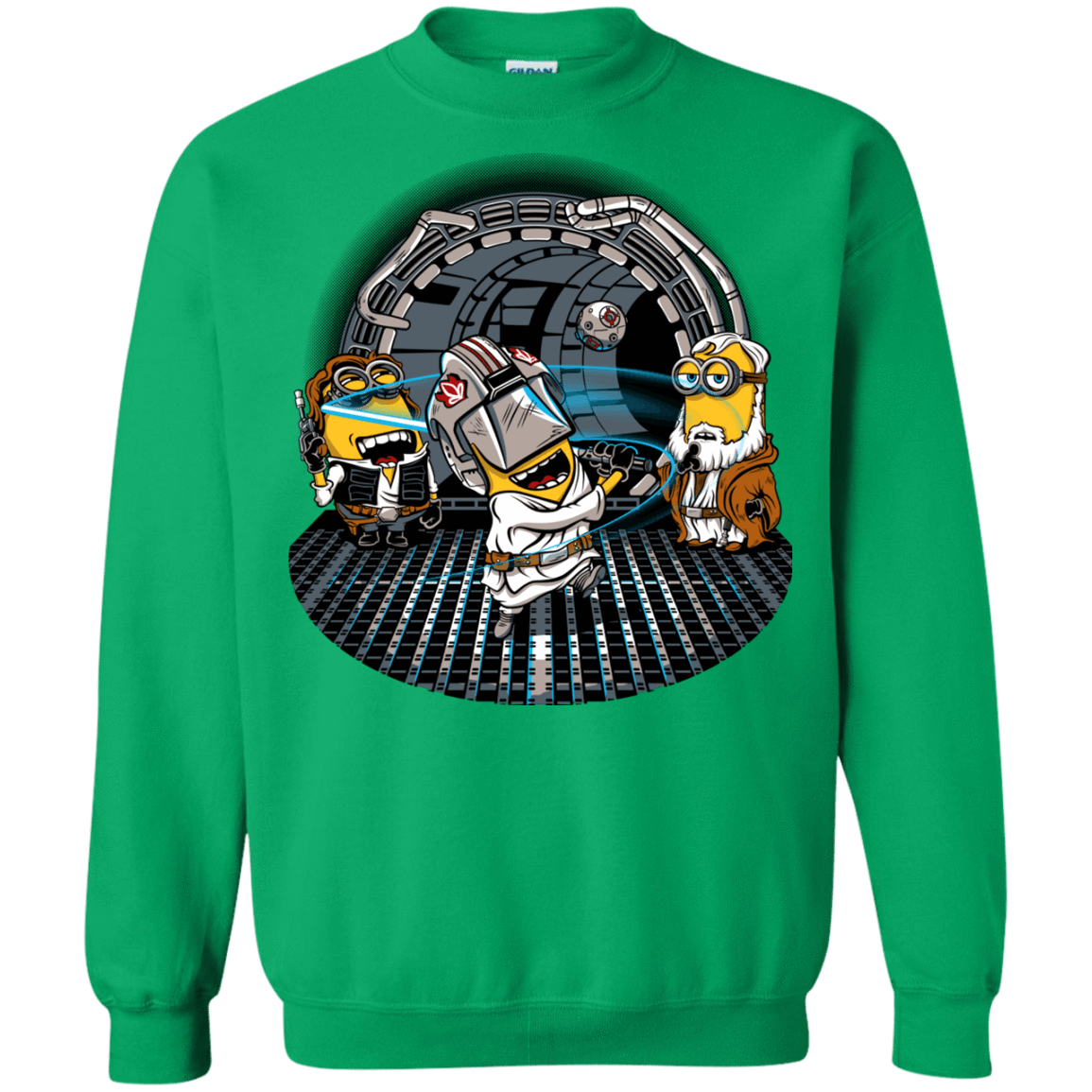 Sweatshirts Irish Green / Small Despicable Training Crewneck Sweatshirt