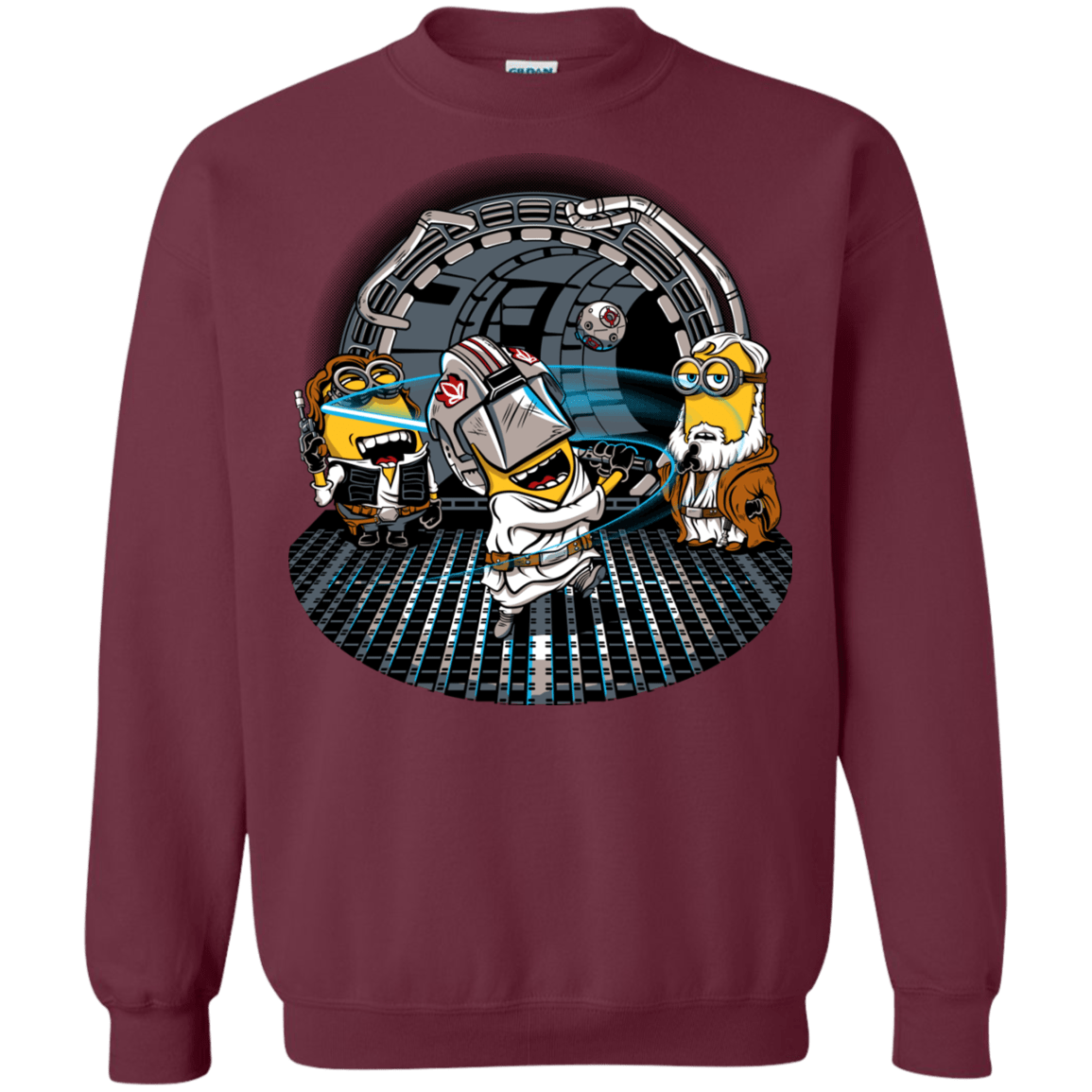 Sweatshirts Maroon / Small Despicable Training Crewneck Sweatshirt