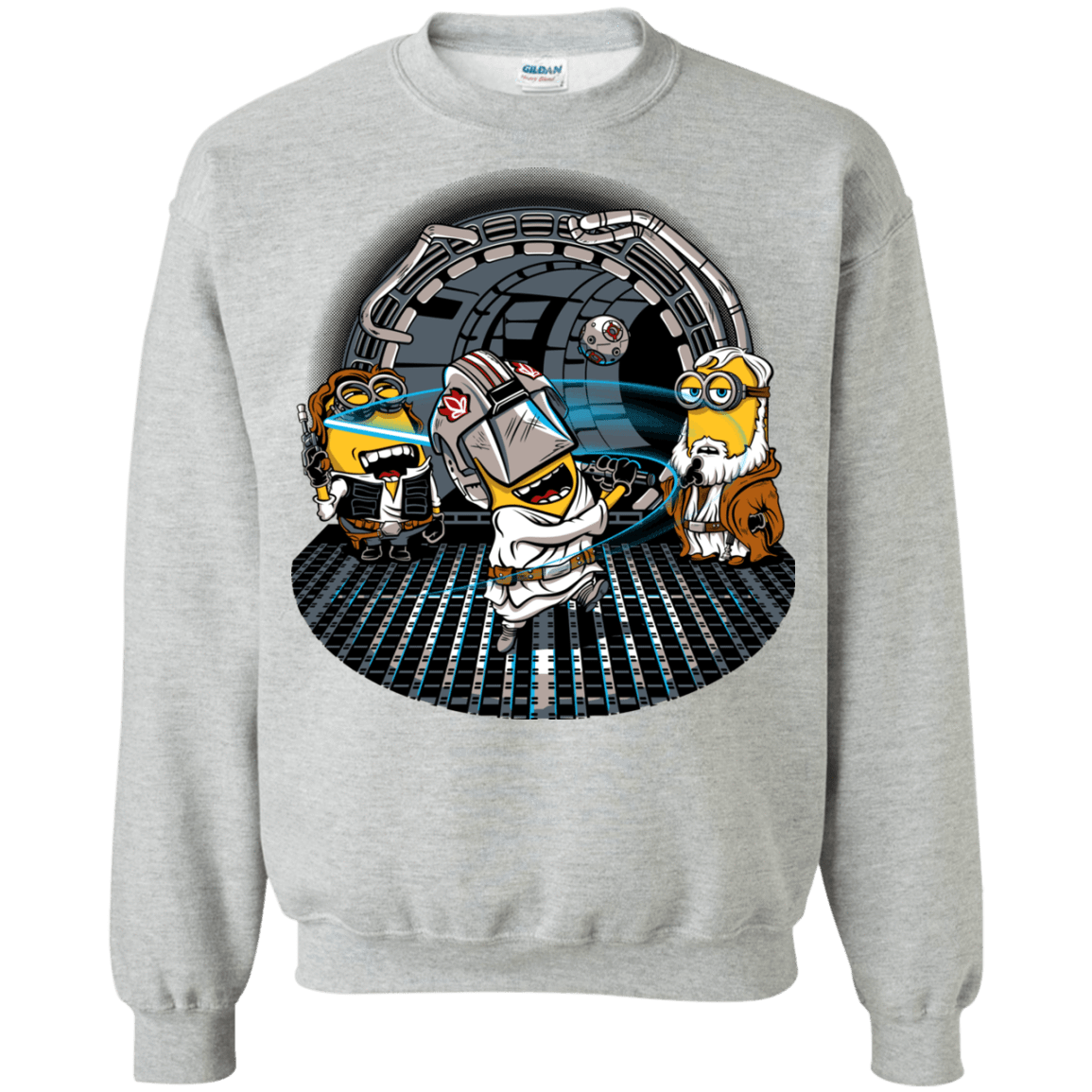 Sweatshirts Sport Grey / Small Despicable Training Crewneck Sweatshirt
