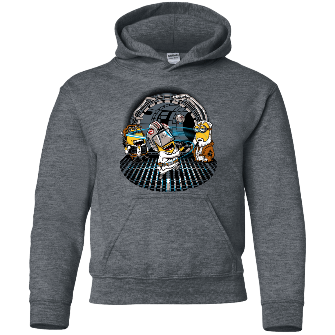 Sweatshirts Dark Heather / YS Despicable Training Youth Hoodie