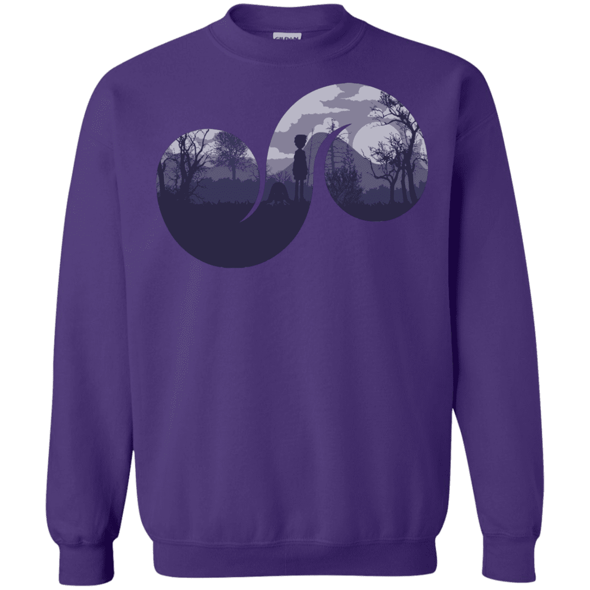 Sweatshirts Purple / S Destiny Crewneck Sweatshirt