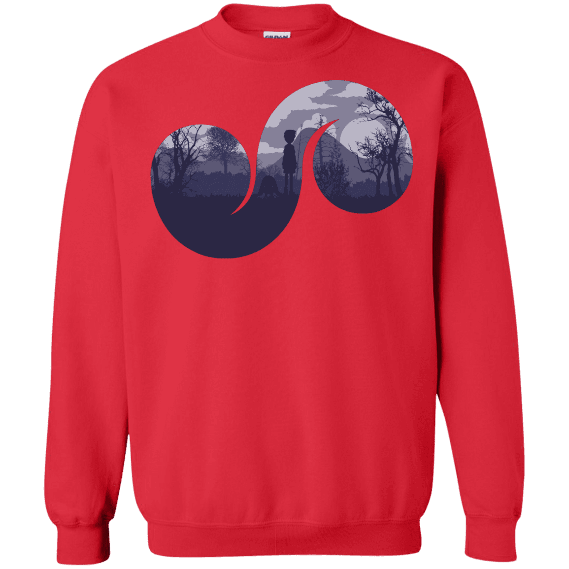 Sweatshirts Red / S Destiny Crewneck Sweatshirt