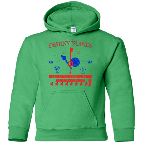 Sweatshirts Irish Green / YS Destiny Island Youth Hoodie