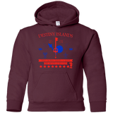 Sweatshirts Maroon / YS Destiny Island Youth Hoodie