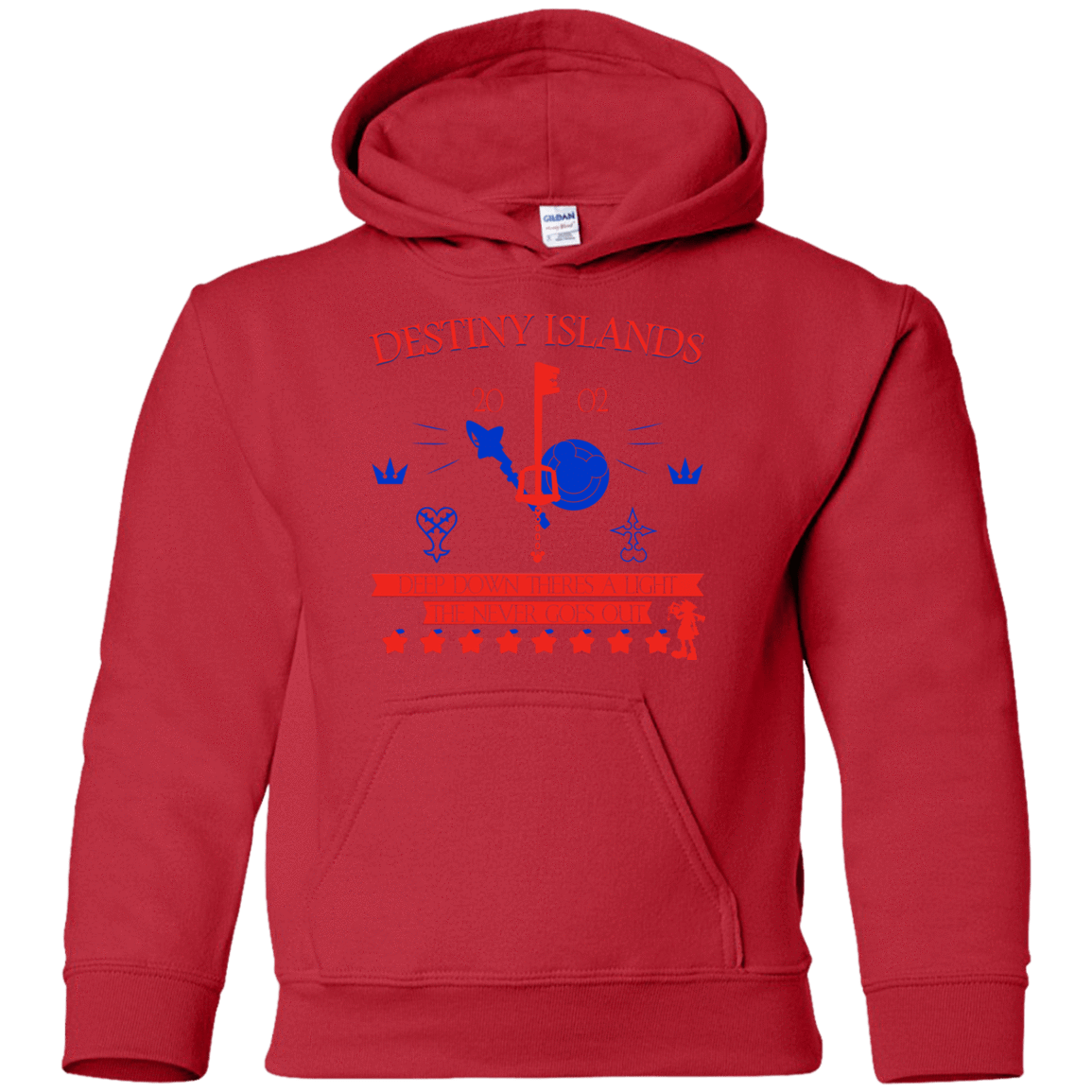 Sweatshirts Red / YS Destiny Island Youth Hoodie