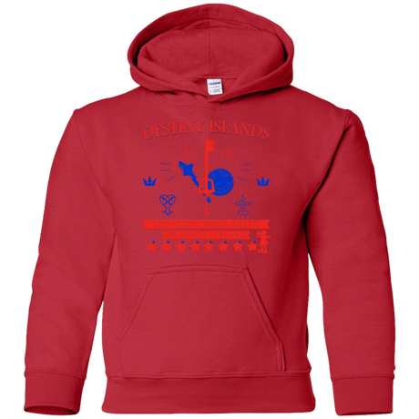 Sweatshirts Red / YS Destiny Island Youth Hoodie