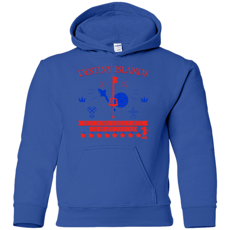 Sweatshirts Royal / YS Destiny Island Youth Hoodie