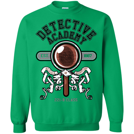 Sweatshirts Irish Green / Small Detective Academy Crewneck Sweatshirt