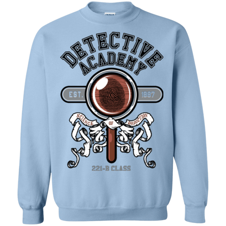 Sweatshirts Light Blue / Small Detective Academy Crewneck Sweatshirt