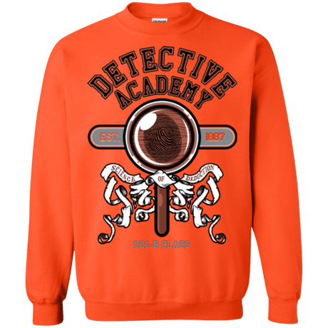 Sweatshirts Orange / Small Detective Academy Crewneck Sweatshirt