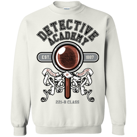 Sweatshirts White / Small Detective Academy Crewneck Sweatshirt