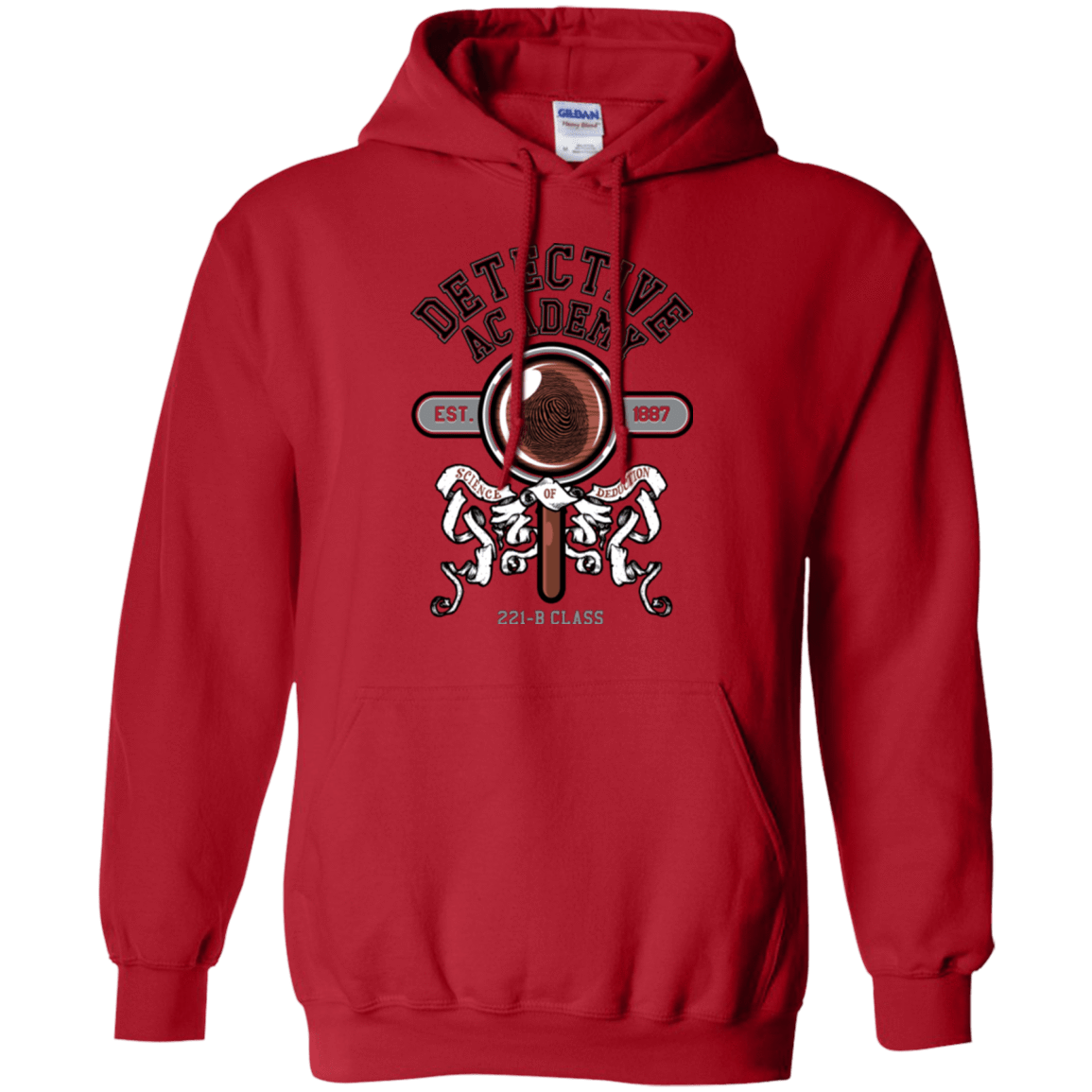 Sweatshirts Red / Small Detective Academy Pullover Hoodie