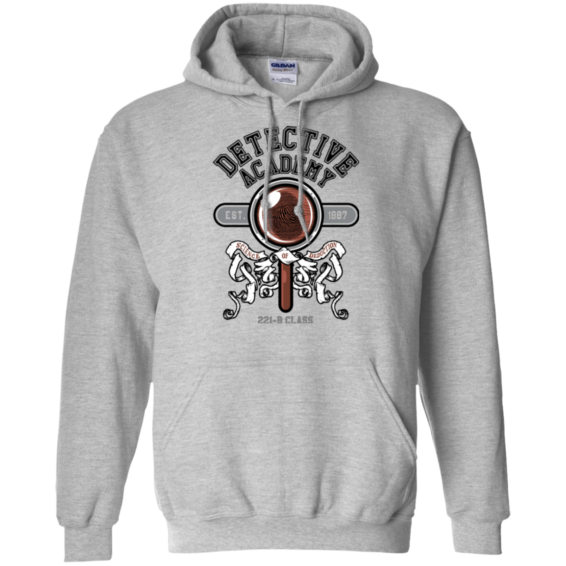 Sweatshirts Sport Grey / Small Detective Academy Pullover Hoodie