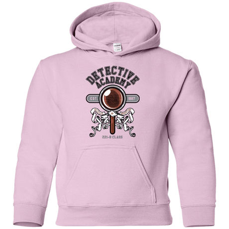 Sweatshirts Light Pink / YS Detective Academy Youth Hoodie