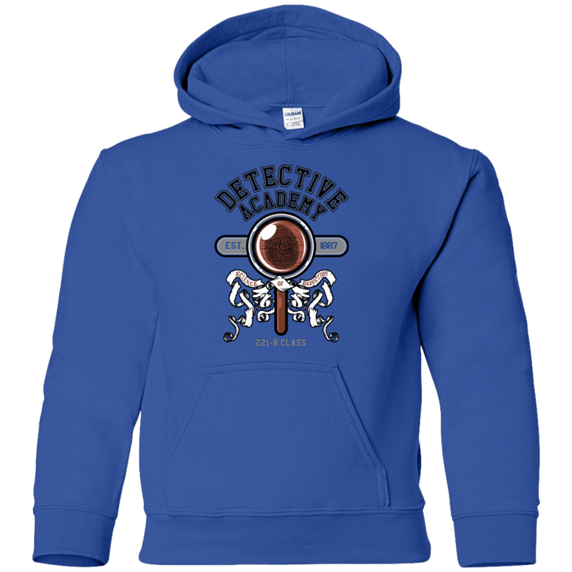 Sweatshirts Royal / YS Detective Academy Youth Hoodie