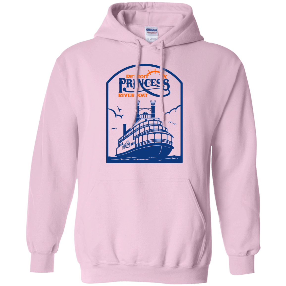 Sweatshirts Light Pink / S Detroit Princess Riverboat Hoodie