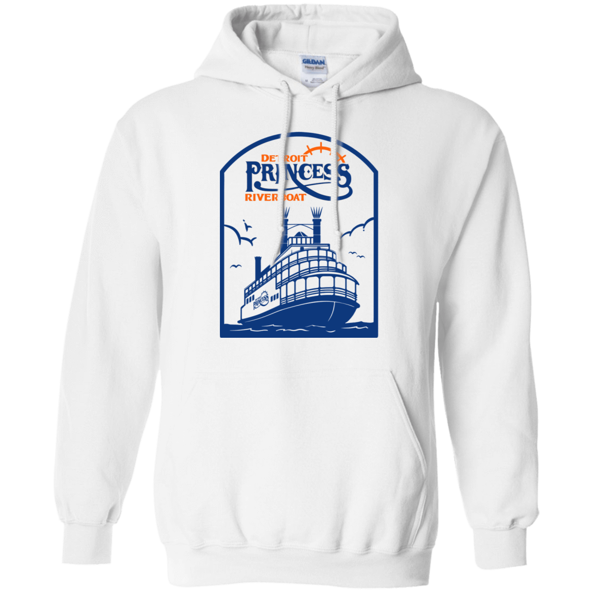 Sweatshirts White / S Detroit Princess Riverboat Hoodie