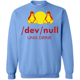 Sweatshirts Carolina Blue / Small Dev null Crewneck Sweatshirt