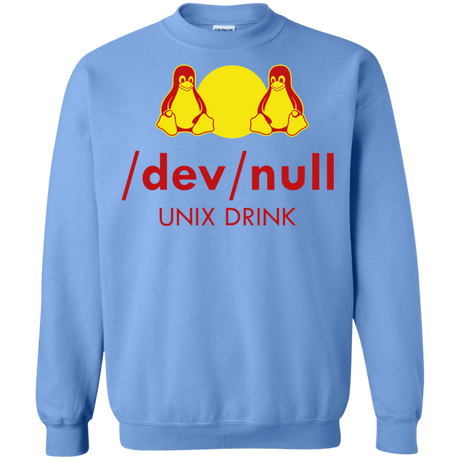 Sweatshirts Carolina Blue / Small Dev null Crewneck Sweatshirt