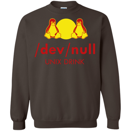 Sweatshirts Dark Chocolate / Small Dev null Crewneck Sweatshirt