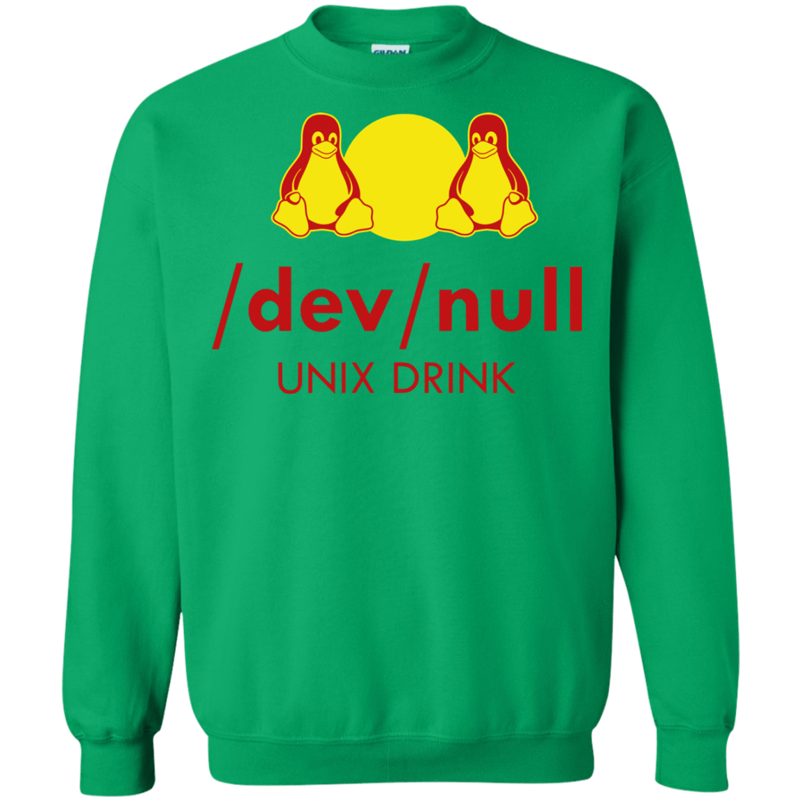 Sweatshirts Irish Green / Small Dev null Crewneck Sweatshirt