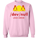 Sweatshirts Light Pink / Small Dev null Crewneck Sweatshirt