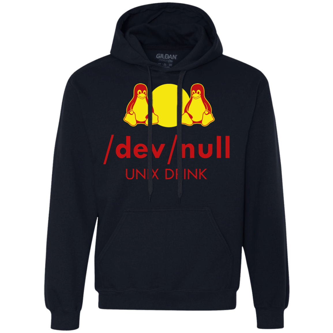 Sweatshirts Navy / Small Dev null Premium Fleece Hoodie