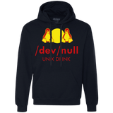 Sweatshirts Navy / Small Dev null Premium Fleece Hoodie
